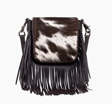 Load image into Gallery viewer, Genuine Leather Hair-On Fringe